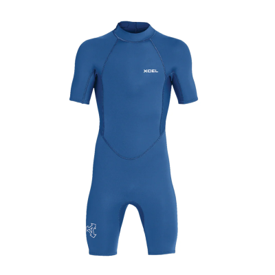 2mm Kids Axis Shorty Wetsuit Blue